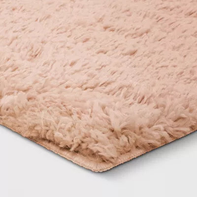Solid Shag Accent Rug - 4'x5'6"