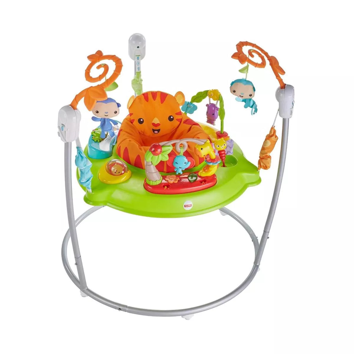 Baby Bouncer Tiger Time Jumperoo Activity Center with Lights Music and Toys