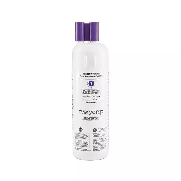 Everydrop Ice and Water Refrigerator Filter 1 - Replacement Filter for Whirlpool Refrigerator, Reduces Odors & Contaminants