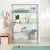 5 Tier Wide Wire Shelving