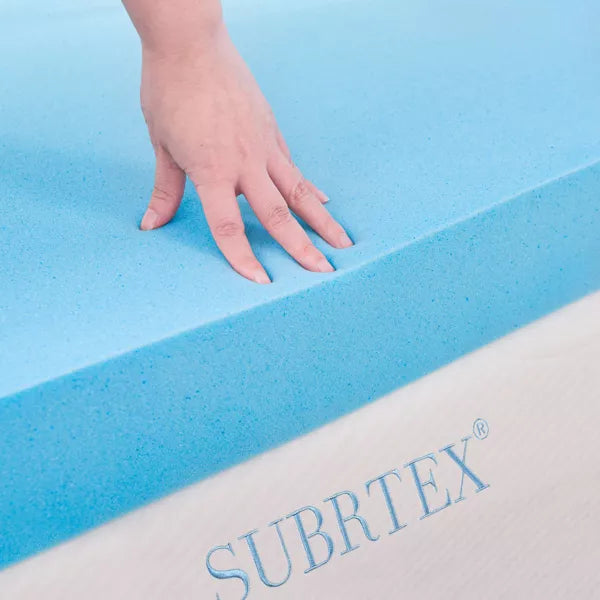 Cooling and Breathable Gel-Infused Memory Foam Mattress Topper