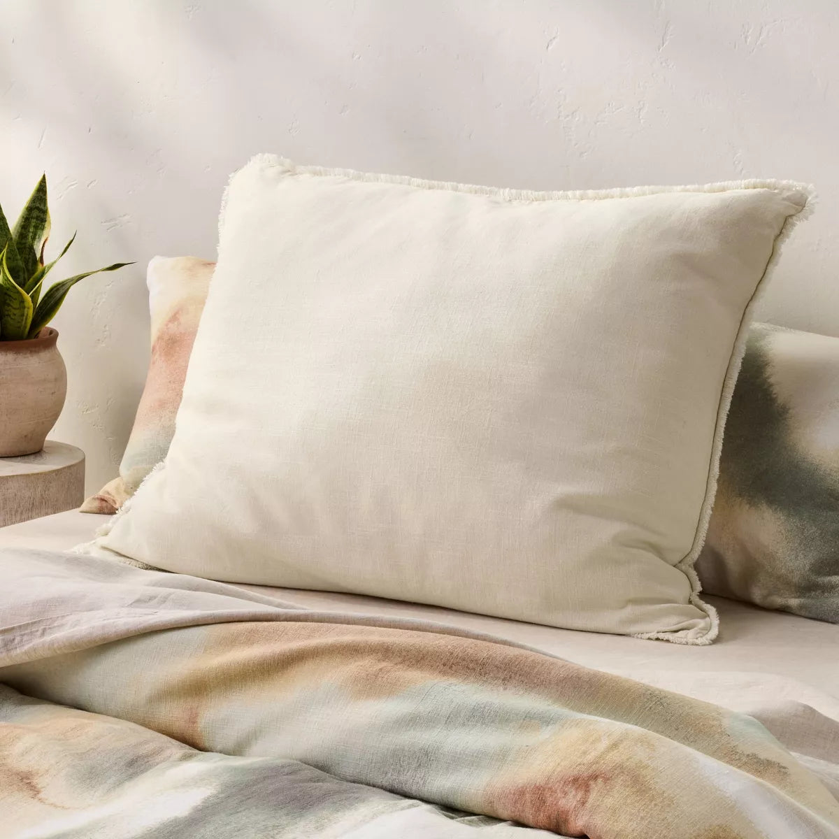 King Euro Heavyweight Linen Blend Throw Pillow