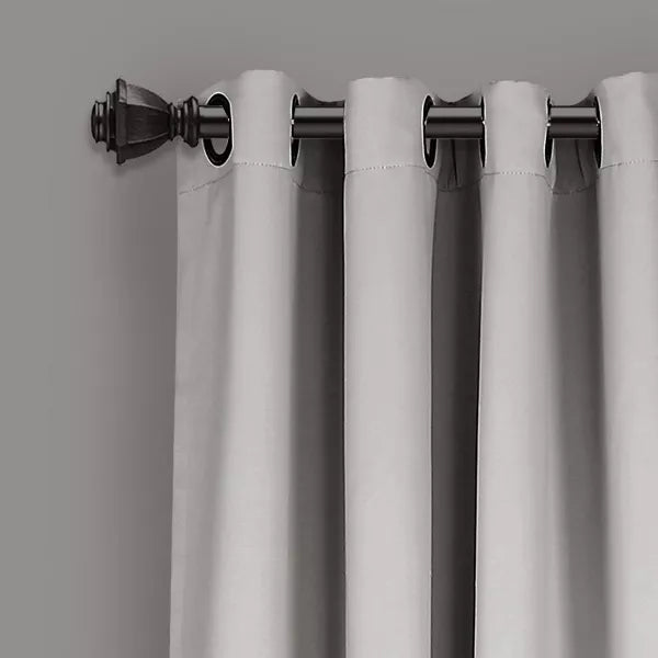 Set of 2 Insulated Grommet Top Blackout Curtain Panels