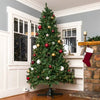 360-Degree Rotating Christmas Tree Stand Artificial Tree w/ 3 Settings