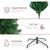 Premium Artificial Christmas Tree Pine Hinged Xmas Tree W/1000 Branch Tips & Metal Stand