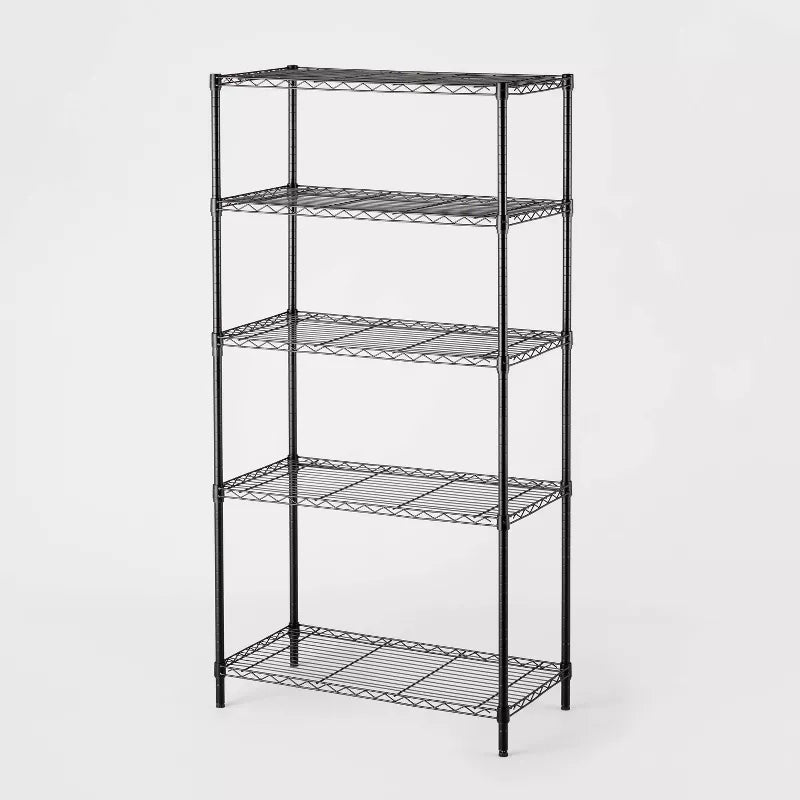 5 Tier Wire Shelving
