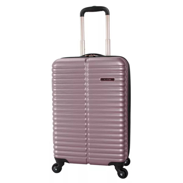 3pc Hardside Checked Spinner Luggage Set