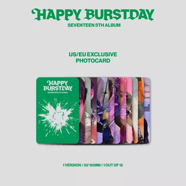 SEVENTEEN 5th Studio Album 'HAPPY BURSTDAY'