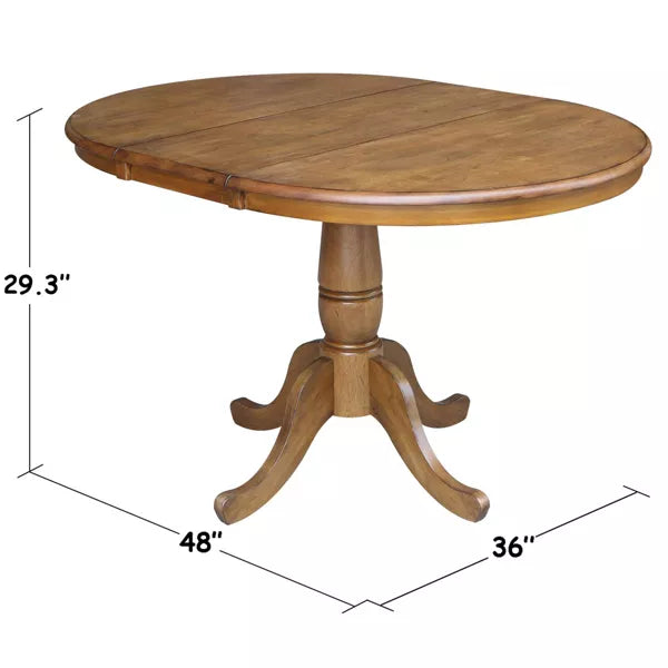 Round Dining TABLE BASE TO TOP ONLY