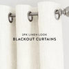 2 Panel Thermal-Insulated 100% Total Blackout Grommet Window Curtains
