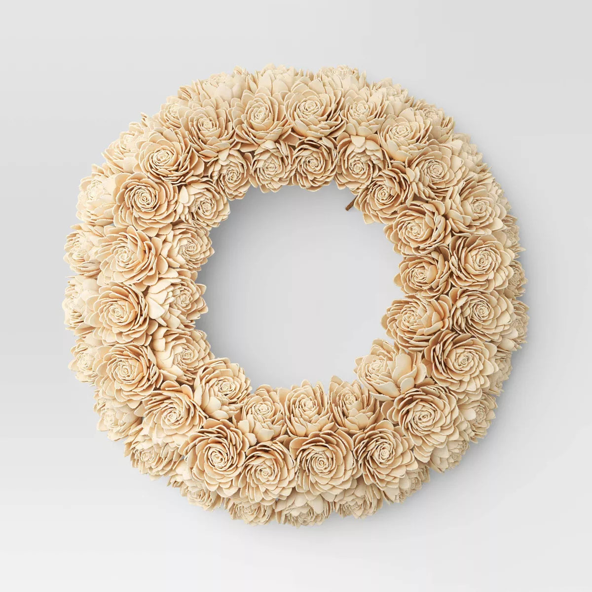 Shola Preserved Wreath - Threshold™ - SHOWROOM ITEM 