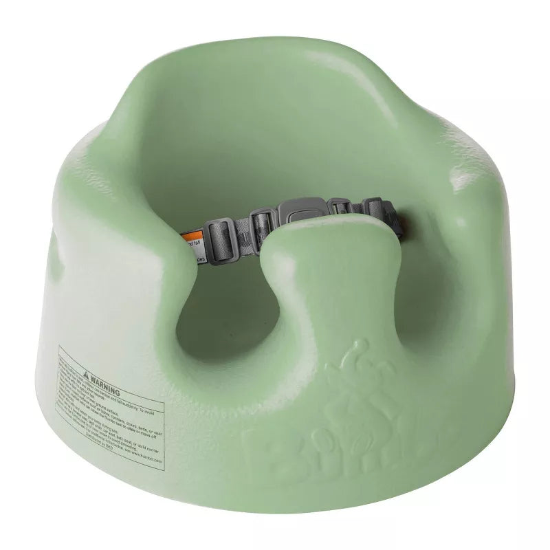 Baby Infant Soft Foam Comfortable Floor Booster Seat Supportive Chair with 3 Point Adjustable Safety Buckle Strap Harness