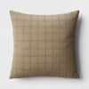 Woven Washed Windowpane Throw Pillow