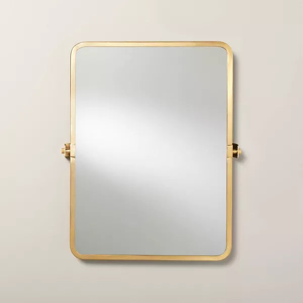 Rectangular Bathroom Vanity Pivot Mirror