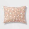 12pc Floral Boho Comforter & Sheets Set Terracotta Pink - King