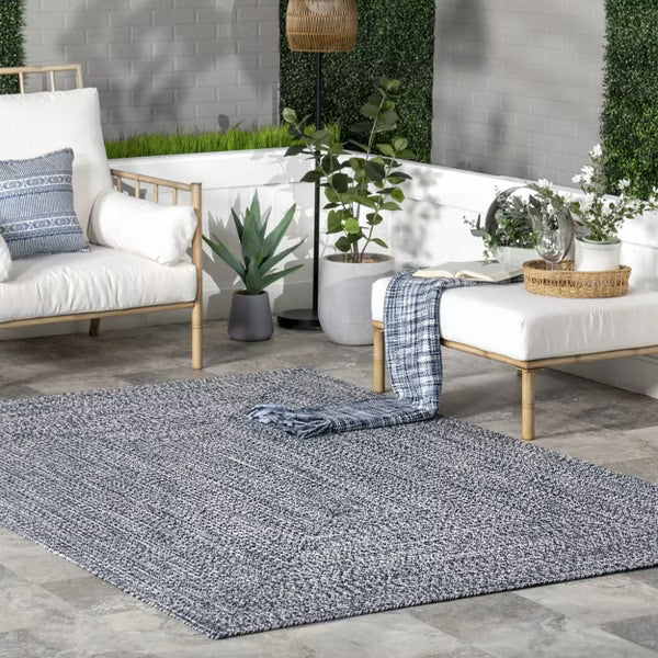 Braided Indoor/Outdoor Area Rug 8'x10'