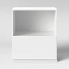 1 Drawer Modular Nightstand White