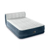 Pillow Top Air Mattress with Electric Pump and Headboard - Queen Size