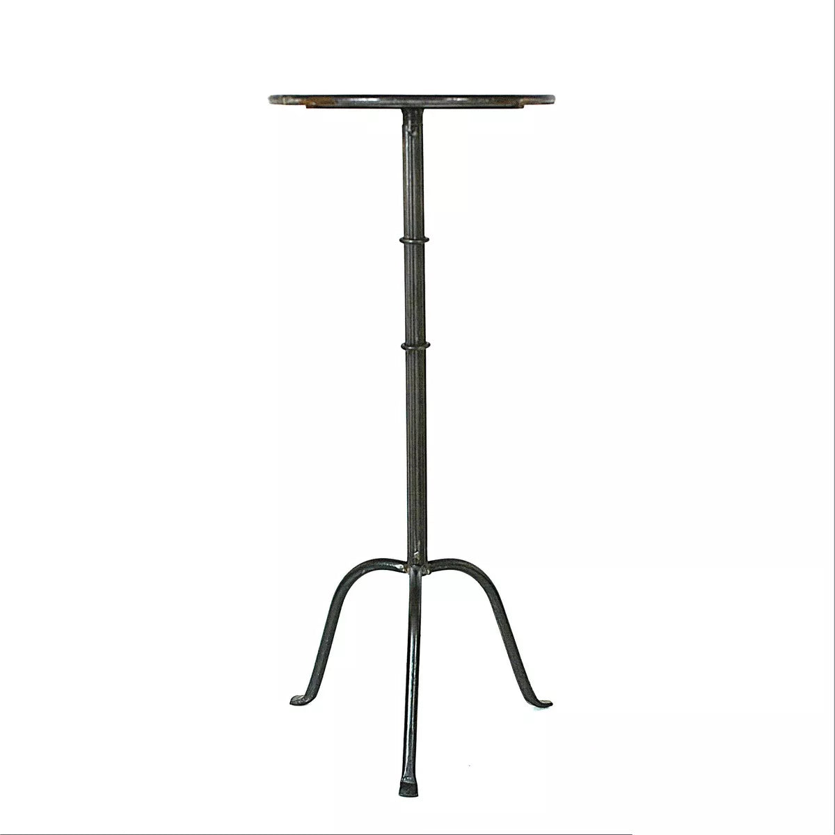 Storied Home Round Martini Table Black SHOWROOM ONLY ITEM