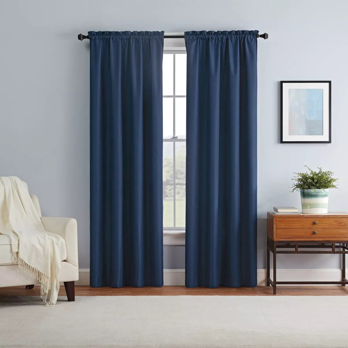 4pcs Blackout Braxton Thermaback Window Curtain Panel