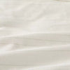 Fine Stripe Duvet & Sham Set Twilight Taupe/Sour Cream King