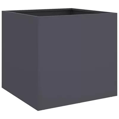 Planter Anthracite Cold-rolled Steel Medium Decorative Inlays
