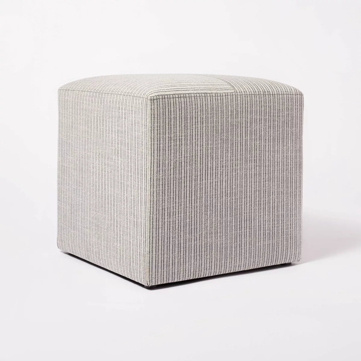 Lynwood Square Upholstered Cube Ottoman SHOWROOM ITEM ONLY