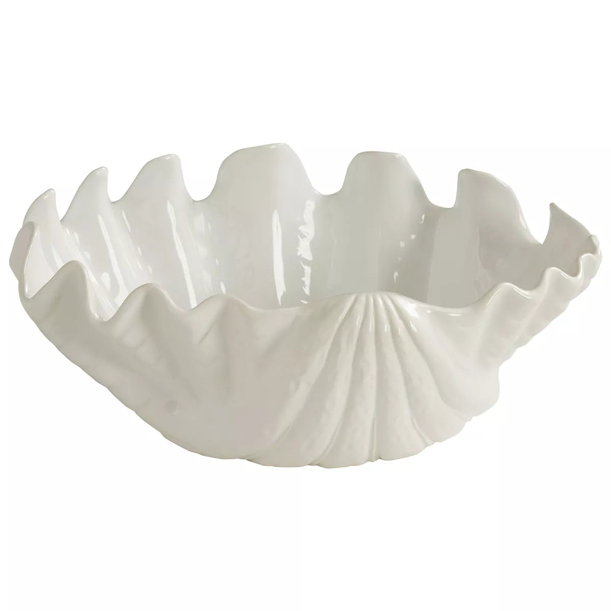 Split P Seashell Serving Bowl SHOWROOM ITEM