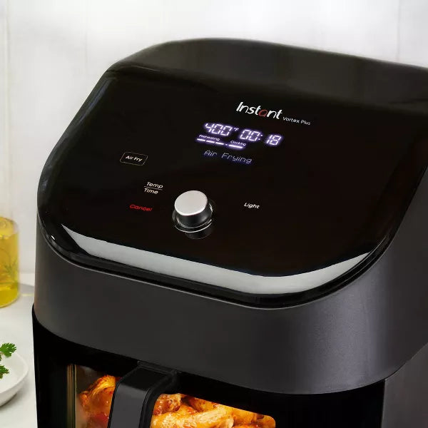 Vortex Plus Air Fryer with ClearCook - Black - Airfryer Sale