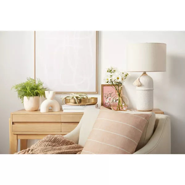 1 - Line Drawing Wall Canvas Gray/White