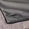 Textured Chambray Cotton Duvet Cover & Sham Set - Full/Queen