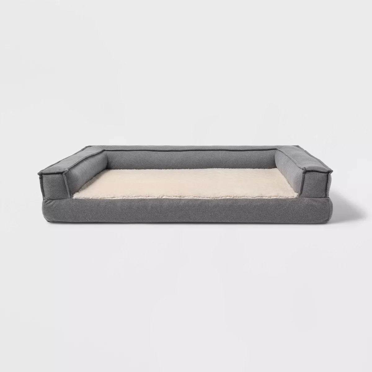 3-Sided Bolster Dog Bed