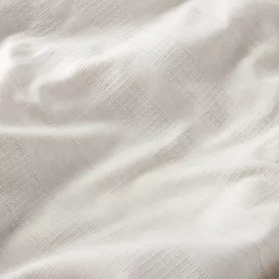 3pc Pickstich Stripe Comforter Bedding Set - Full/Queen