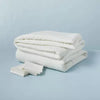 3pc Linen Blend Comforter Set -  Full/Queen