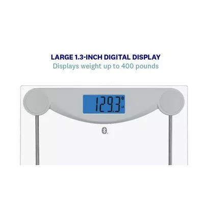 Weight Watchers Bluetooth Body Weight Scale Clear