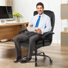 Big & Tall Massage Office Chair E xecutive PU Leather Computer Desk Chair