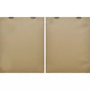(Set of 2) Earth Abstract Framed Canvases Brown - Modern Vertical Wall Art, Digital Print