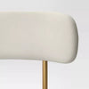 Orion Luxe Dining Chair with Brass Legs