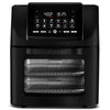 All-in-One Digital Air Fryer, Oven, Rotisserie & Dehydrator: Stainless Steel, Dishwasher-Safe Parts