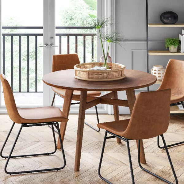 Bowden Faux Leather Dining Chairs