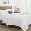 Diamond Stitch Cotton Linen Quilt Full/Queen