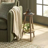 Drink Table or Plant Stand - Aged Oak SHOWROOM ONLY ITEM