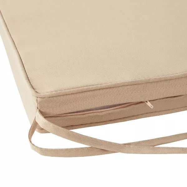2pc Garden Square Outdoor Chair Pad