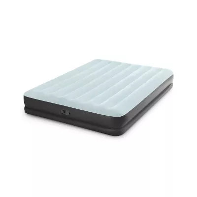 Mid Rise Air Mattress with Internal USB Pump - Queen Size