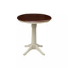 Table Base, Antiqued Almond