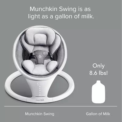 Bluetooth Enabled Baby Swing