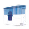 Classic 30-Cup Water Dispenser Filtration System - Blue/White: BPA-Free, Filters Chlorine & Mercury, 40-Day Filter Life