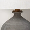 Resin Table Lamp Gray