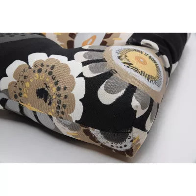 2pc Crosby Floral Outdoor Wicker Chair Cushions