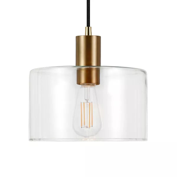 Pendant with Glass Shade